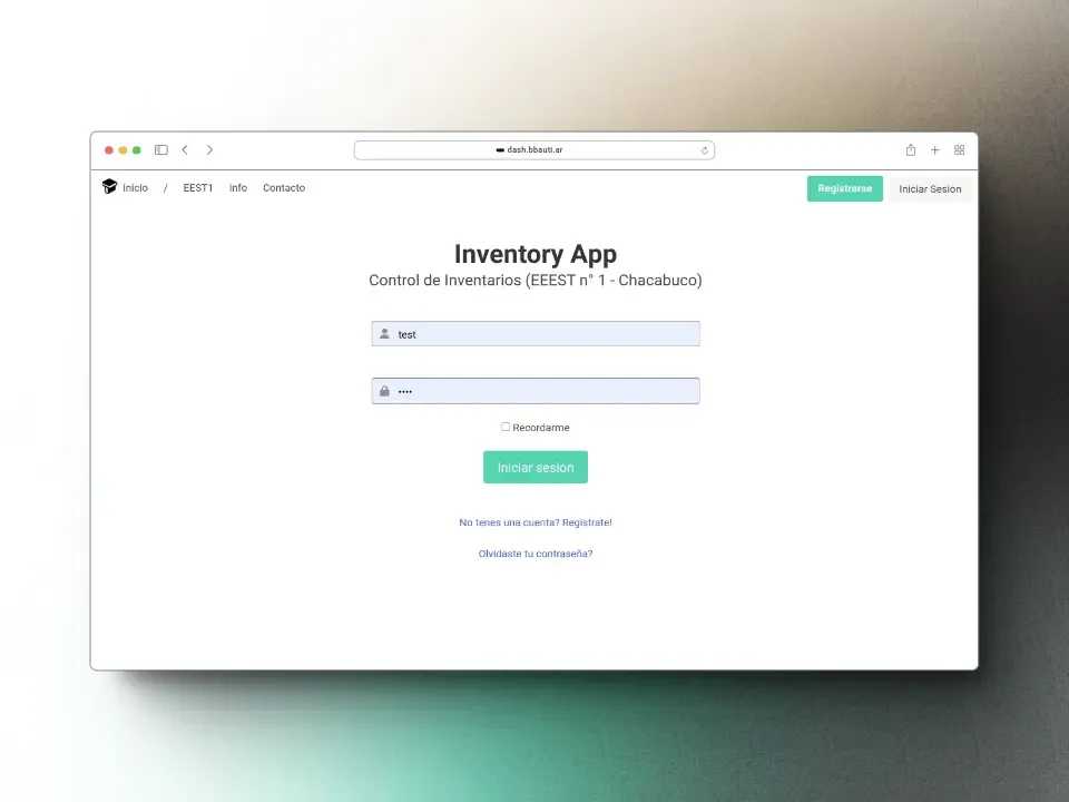 Inventory App